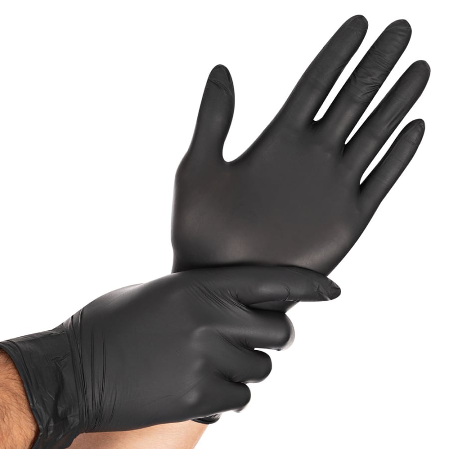 HYGOSTAR - Nitrile - Black Gloves