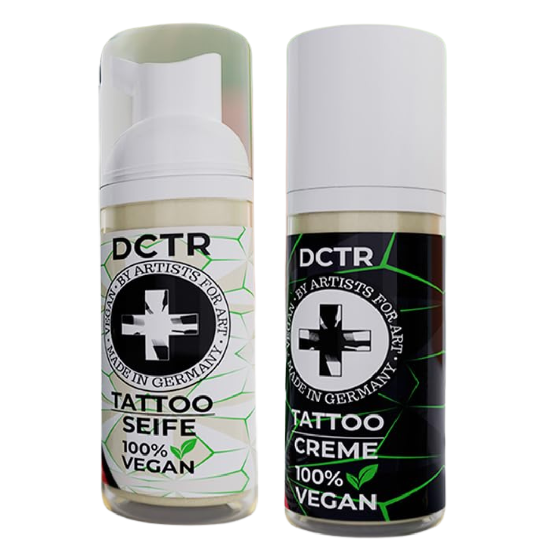 DCTR Aftercare Bundle – Tattoo Cream + Tattoo Soap
