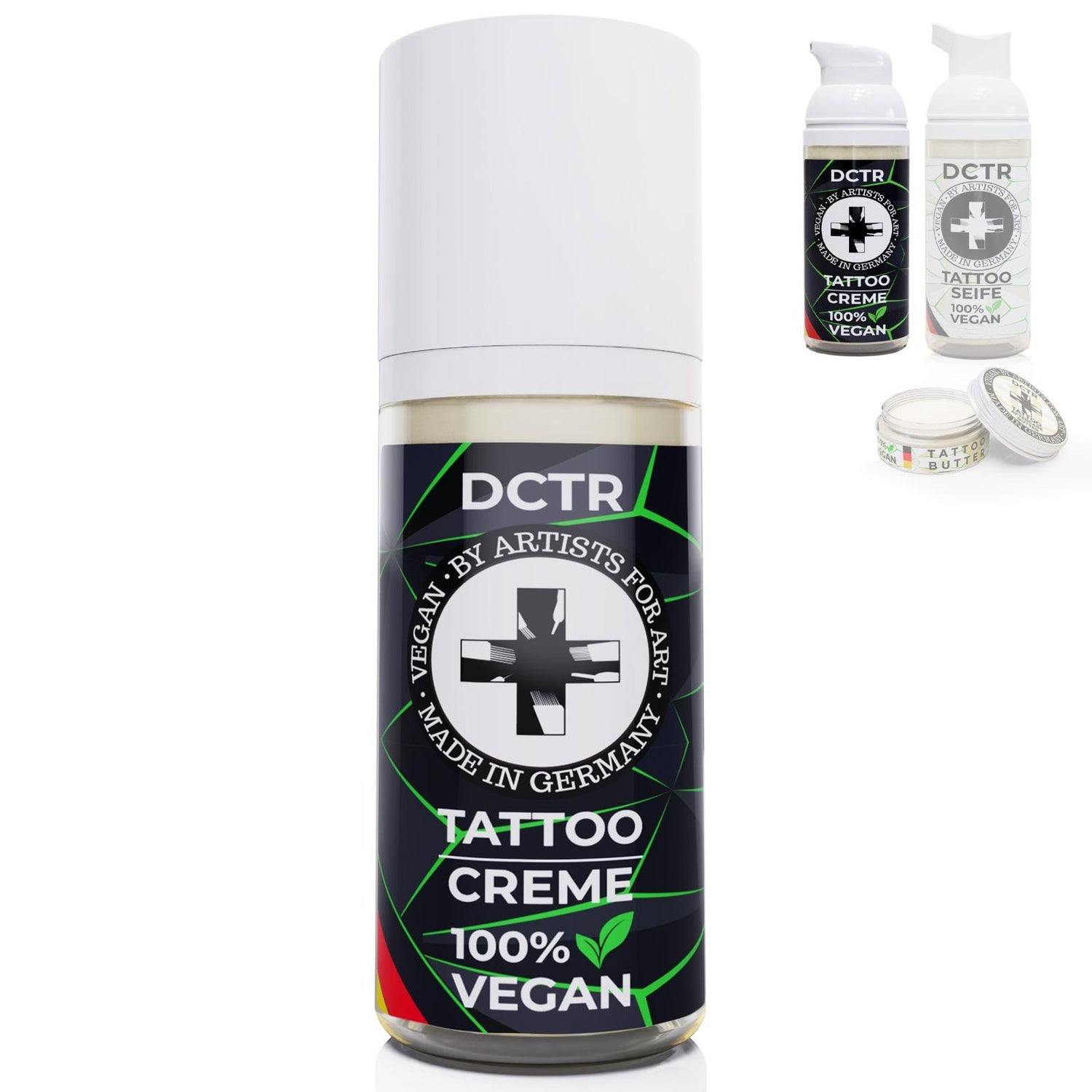 DCTR Aftercare Bundle – Tattoo Cream + Tattoo Soap