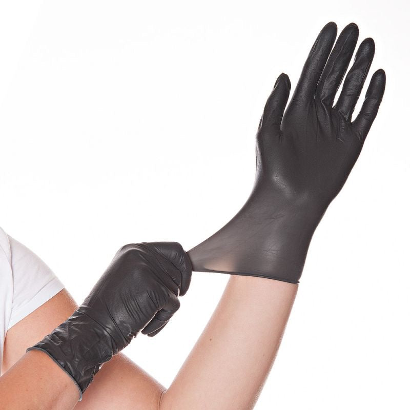 HYGOSTAR - Nitrile - Black Gloves