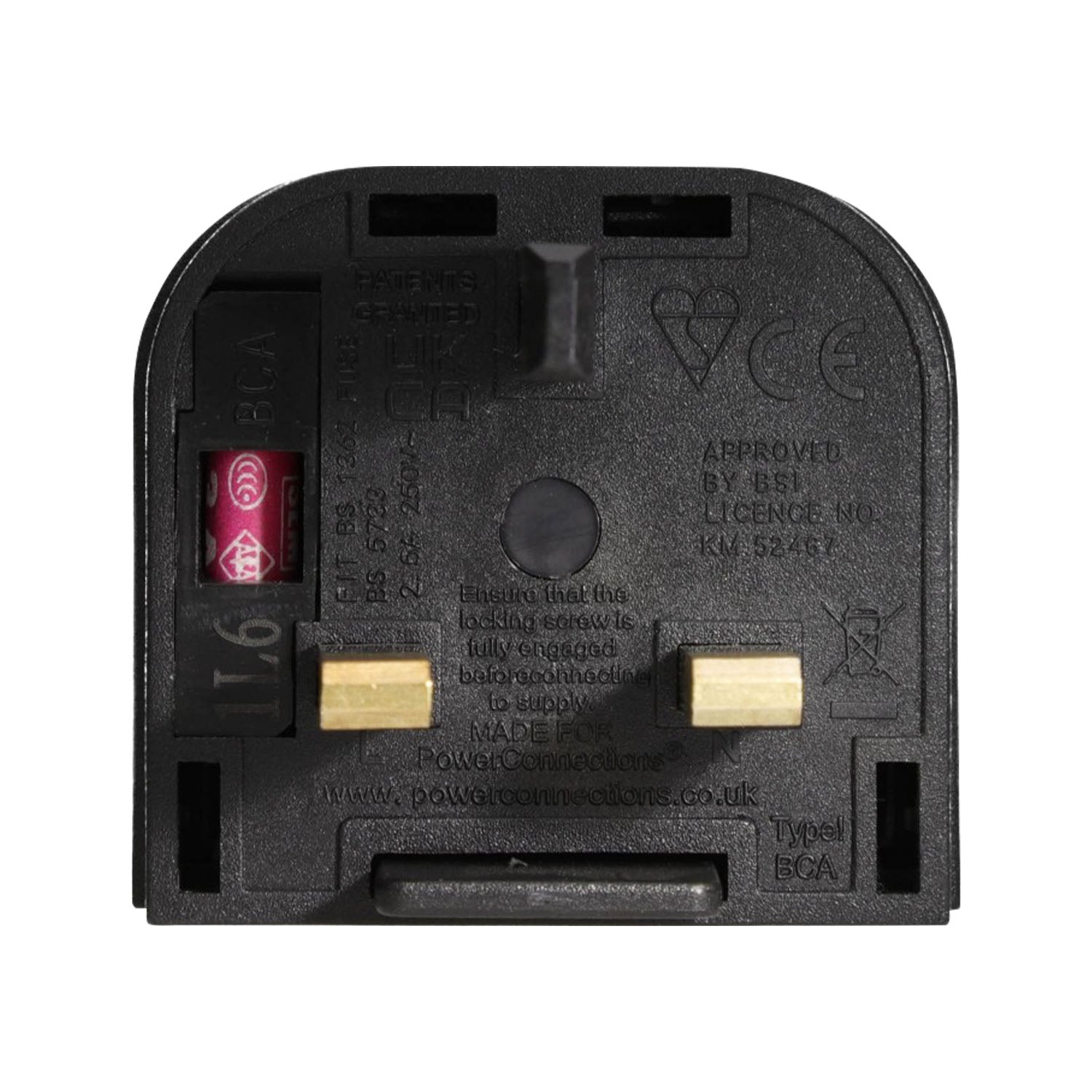 bca-eu-2-pin-to-uk-3a-converter-plug image 2
