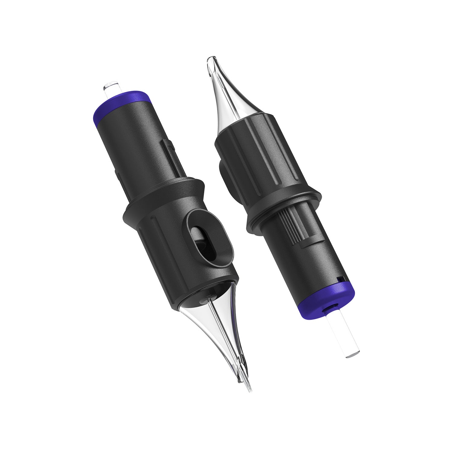 Box mit 20 Ghost Black Needles Cartridges - Nano Liner Long Taper