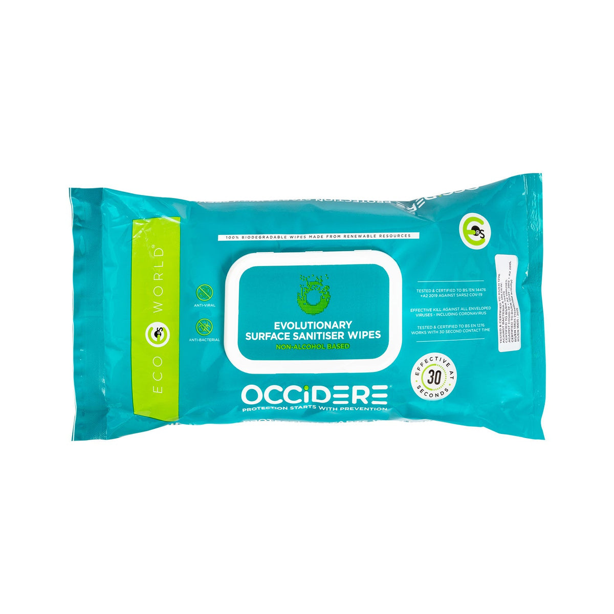 eco-world-non-alcohol-surface-sanitiser-wipes image 1