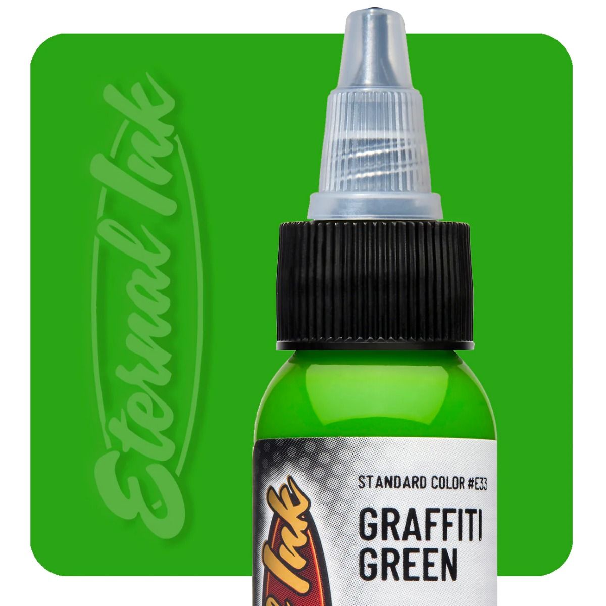 Eternal Ink Graffiti Green - Non Reach - Not for human use. Practice skin only.*