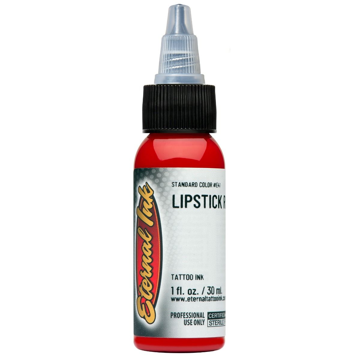 Eternal Ink - Lipstick Red Tattoo Ink - Non Reach - Not for human use. Practice skin only.*