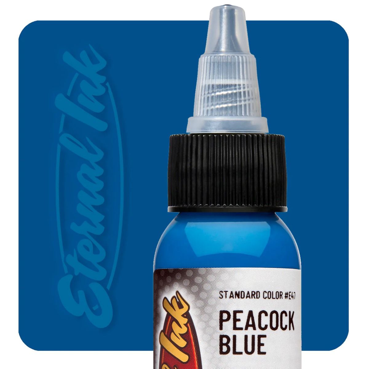 Eternal Ink Peacock Blue - Non Reach - Not for human use. Practice skin only.*