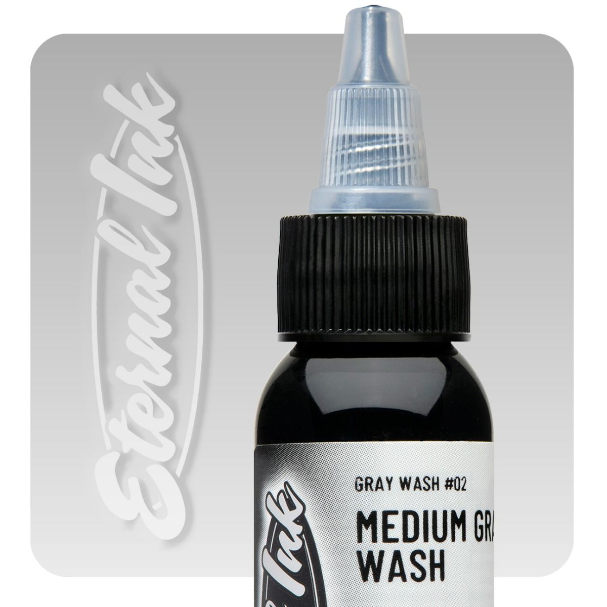 Eternal Ink Greywash Medium - Non Reach - Not for human use. Practice skin only.*