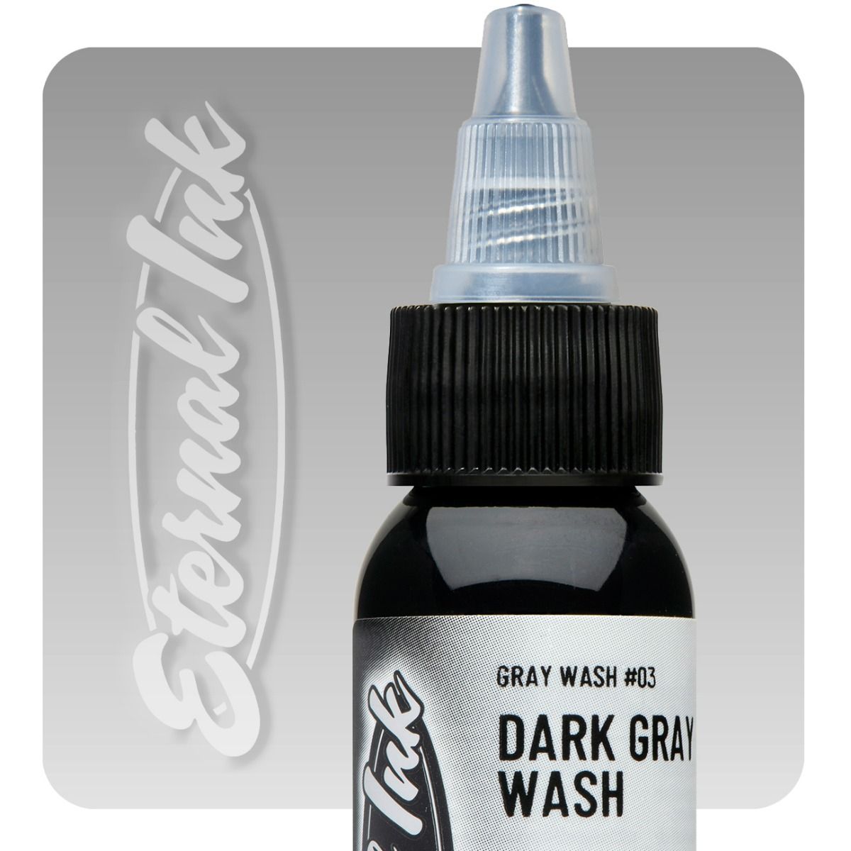 Eternal Ink Greywash Dark - Non Reach - Not for human use. Practice skin only.*