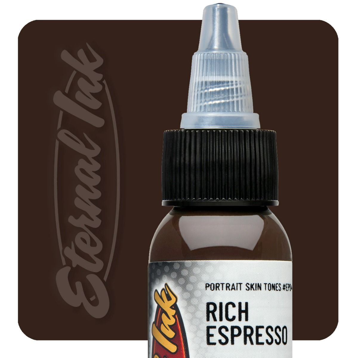Eternal Ink  Ink  „Rich Espresso Ink  Nicht REACH-konform – Nicht für den menschlichen Gebrauch bestimmt. Nur für Übungszwecke auf der Haut.*