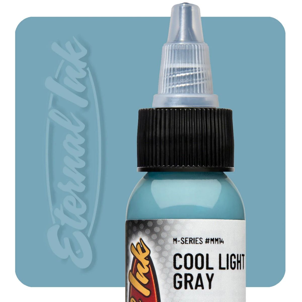 Eternal Ink - Cool Light Gray Tattoo Ink  - Non Reach - Not for human use. Practice skin only.*