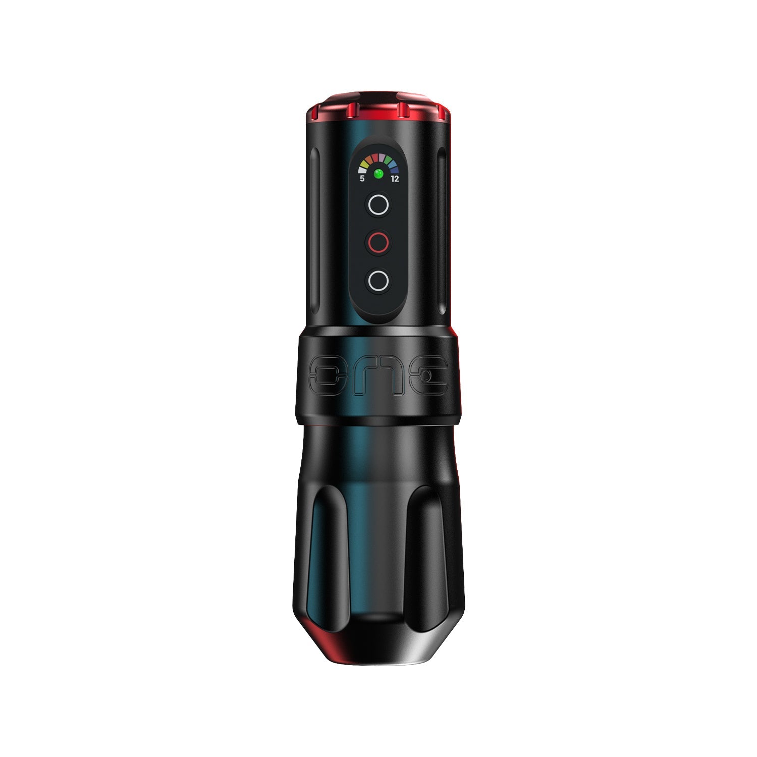 fk-irons-one-wireless-tattoo-machine-charcoal-ruby image 1