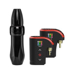 fk-irons-spektra-xion-rotary-machine-in-stealth-darklab-lightning-bolt-wireless-rca-battery-pack-double-pack-bundle image 2