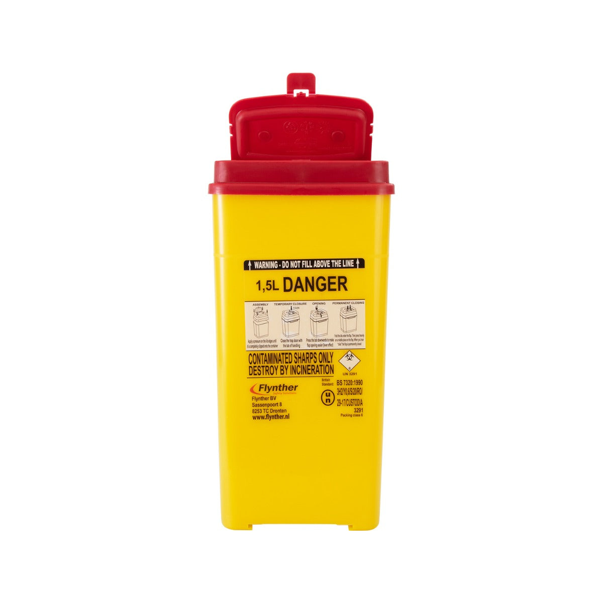flynther-tattoo-sharps-bin-1-5l-capacity image 2