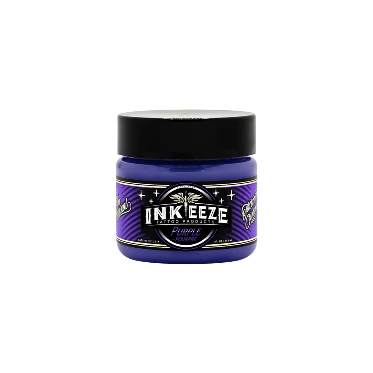 INK-EEZE Purple Glide Tattoo Ointment - Professional Lubricant & Aftercare
