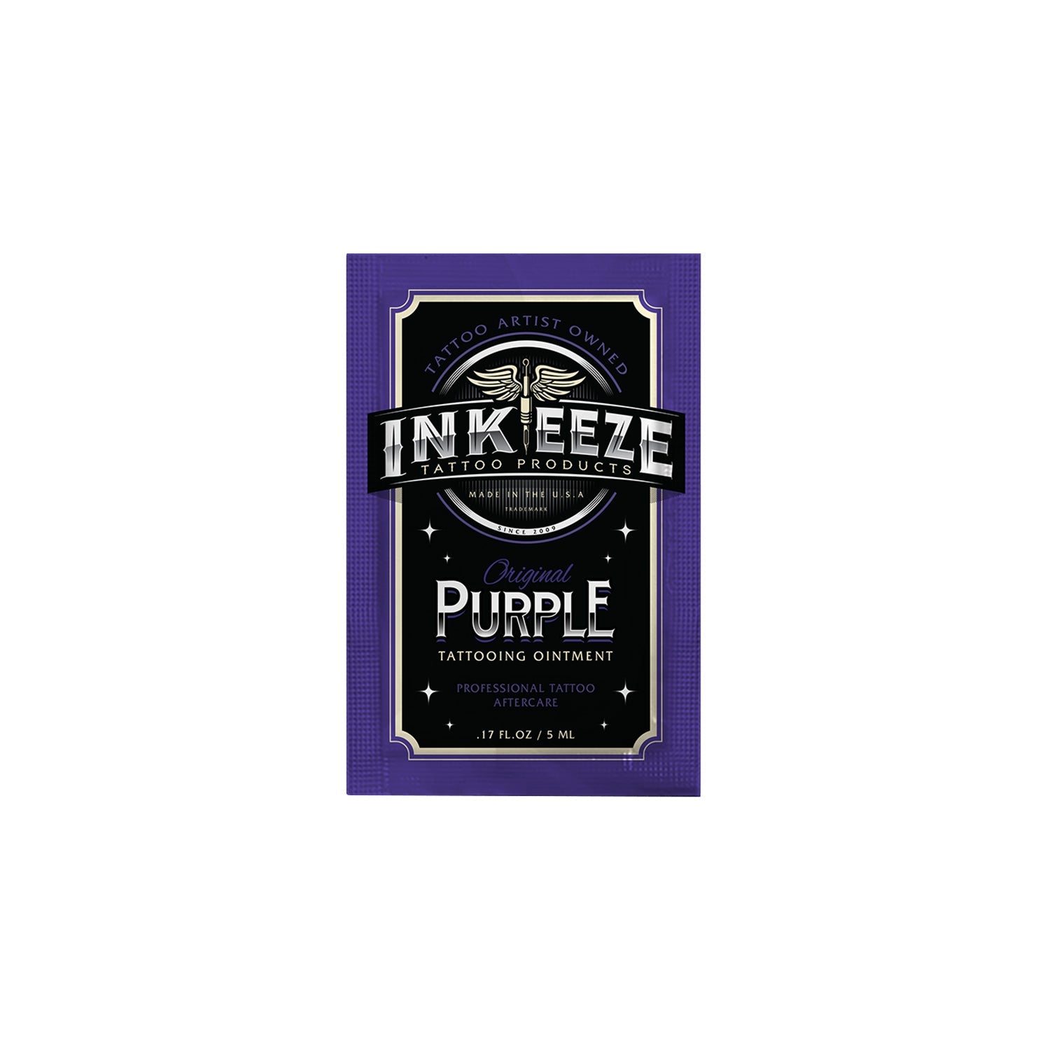 INK-EEZE Purple Glide Tattoo Ointment - Professional Lubricant & Aftercare