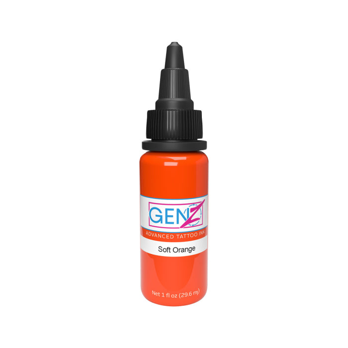 Intenze Gen-Z Soft Orange Tattoo Ink 30ml Professionell