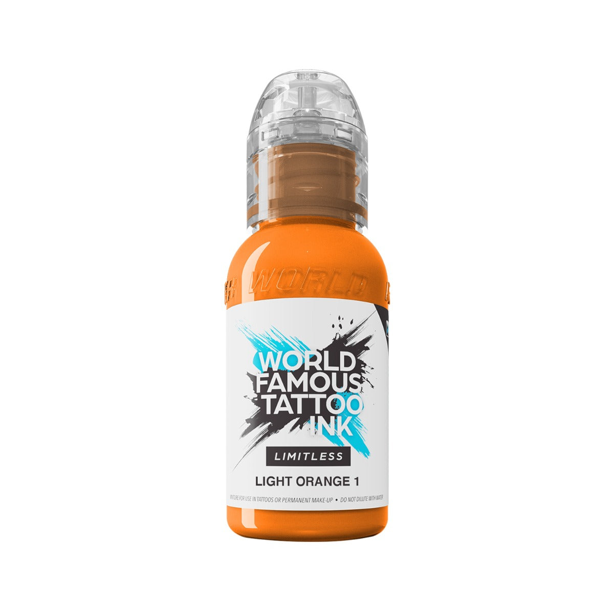 World Famous Limitless Light Orange Tattoo Ink 30ml
