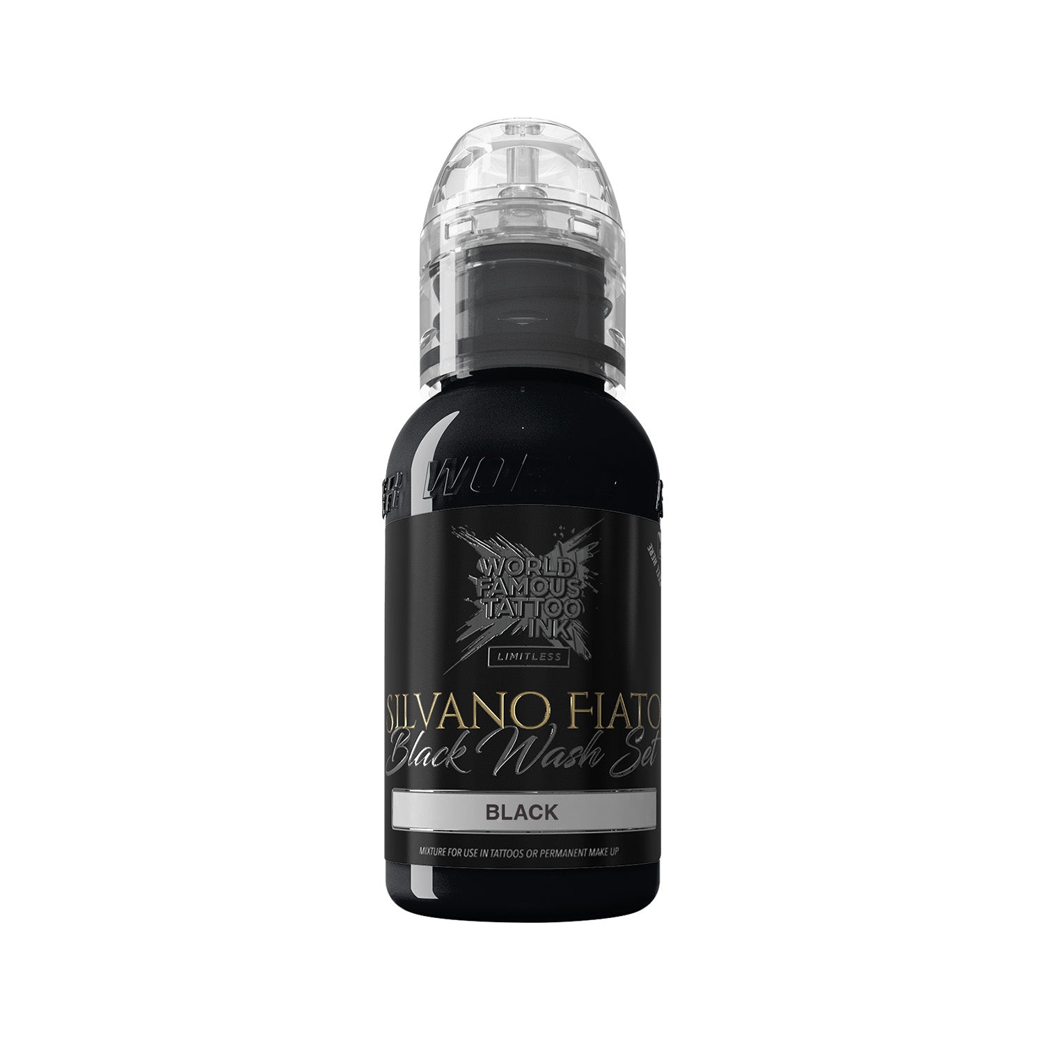 World Famous Limitless Silvano Fiato schwarze Ink 30ml