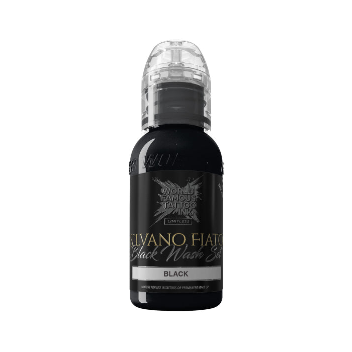 World Famous Limitless Silvano Fiato schwarze Ink 30ml