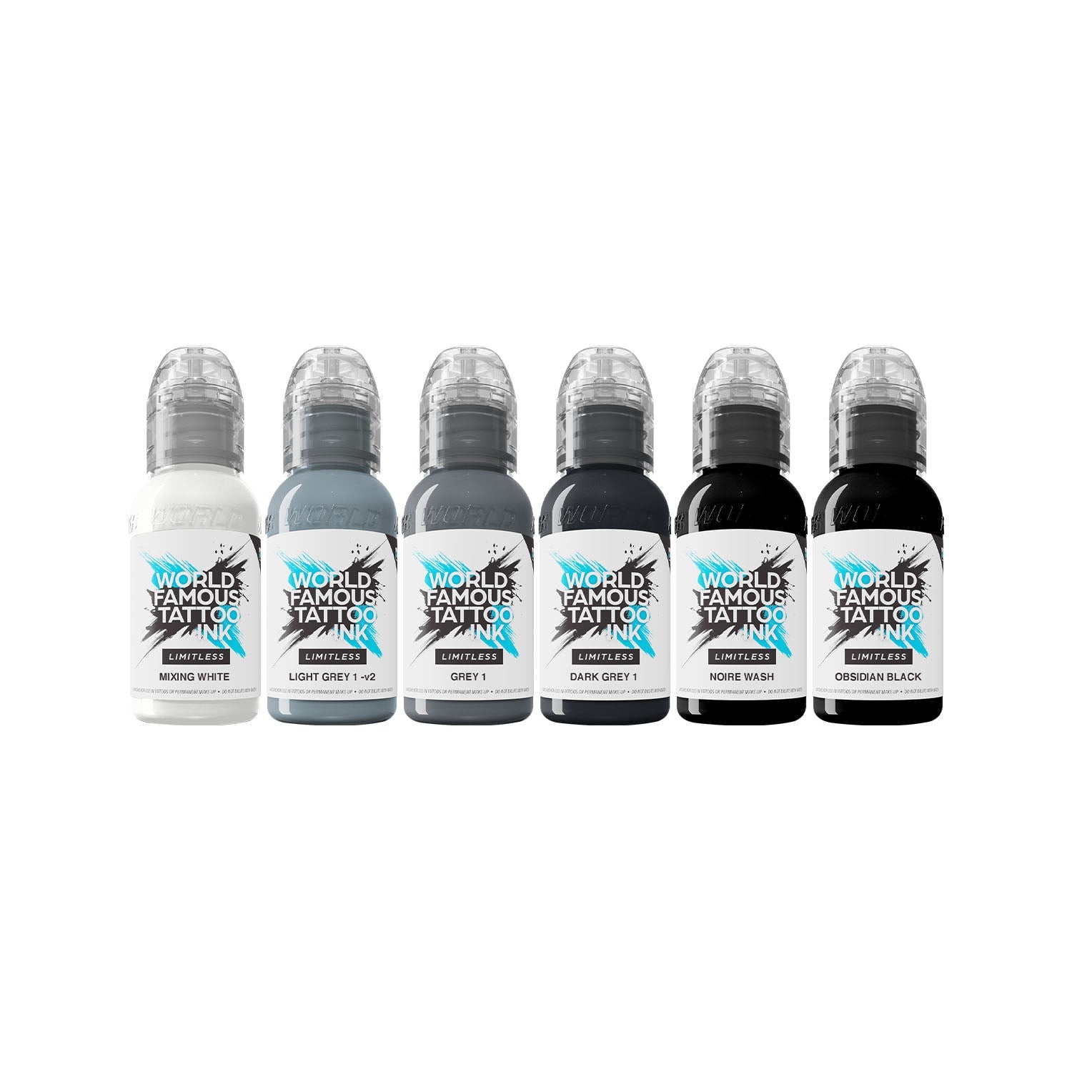 World Famous Limitless Thomas Carli Jarlier Noire Ink Set v2 - 6x30ml