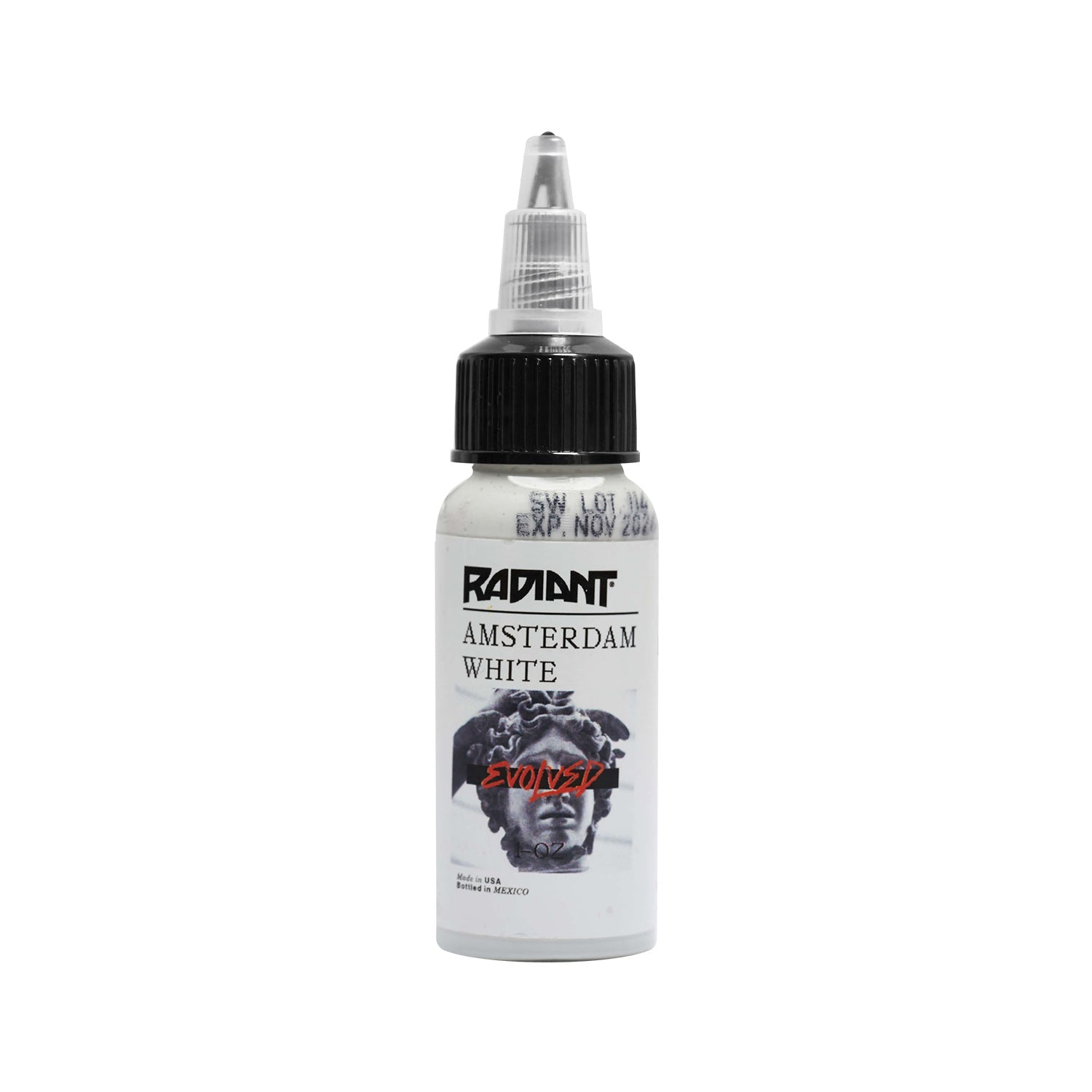 Radiant Evolved Amsterdam White Tattoo Ink 30ml