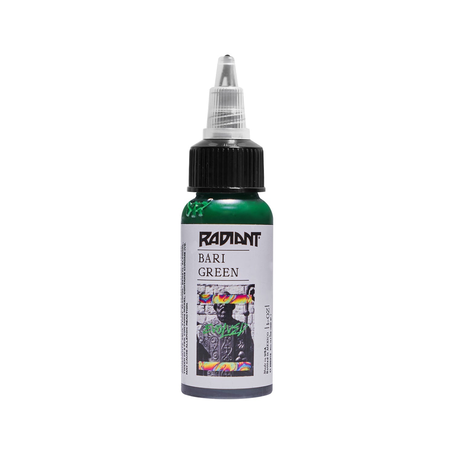 Radiant Evolved Bari Green Tattoo Ink 30ml