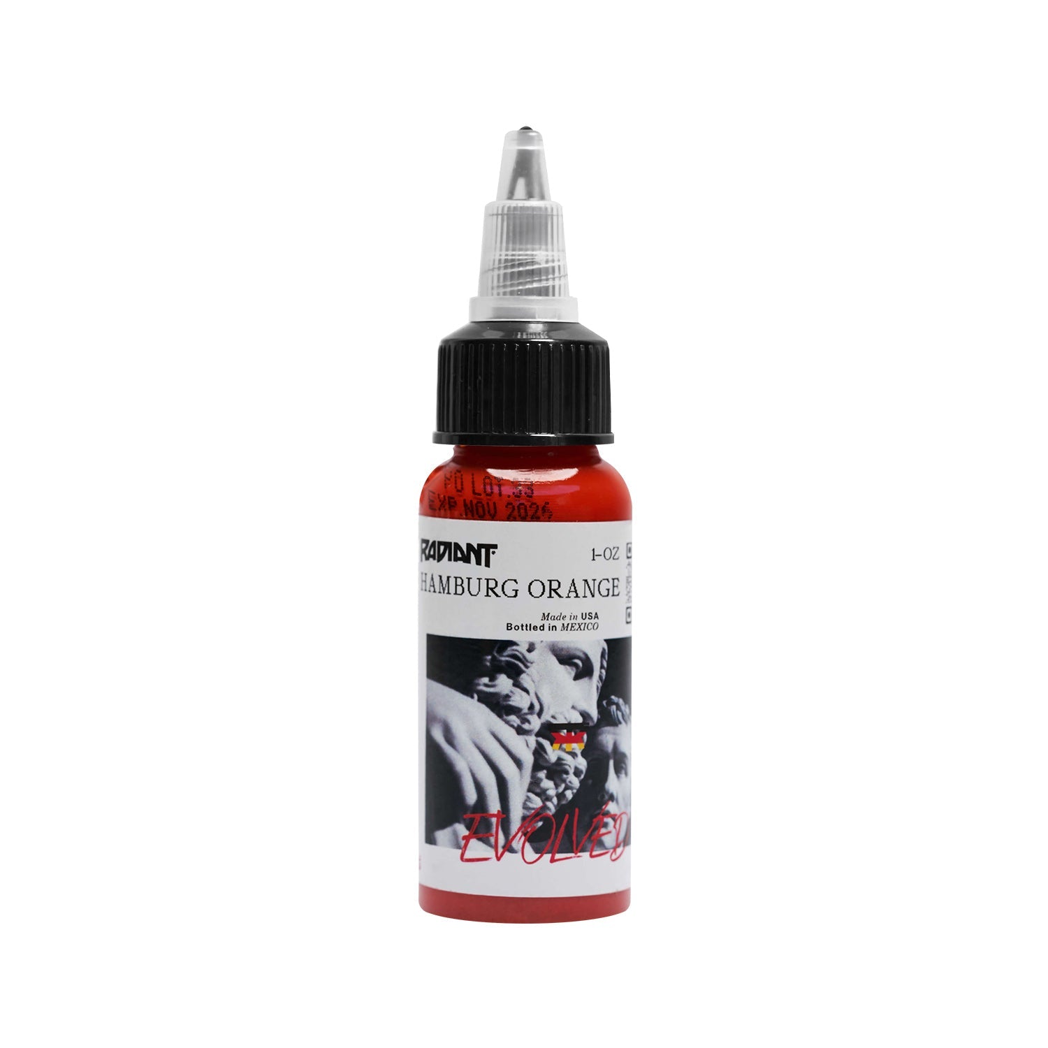 Radiant Evolved Hamburg Orange Tattoo Ink 30ml