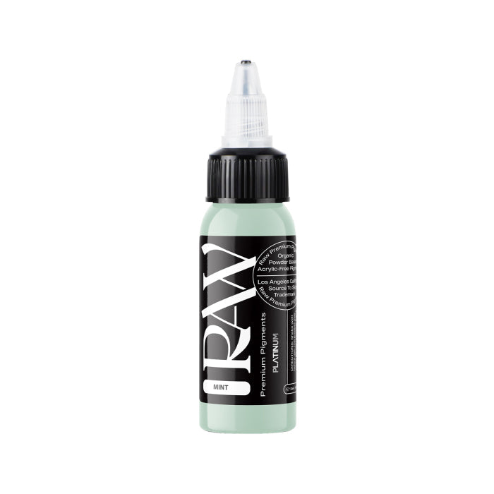 Raw Pigments Platinum Mint Tattoo Ink 30ml