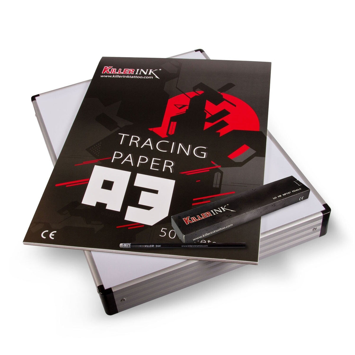 k-nstlerset-leuchtkasten-pauspapier-bleistifte image 1