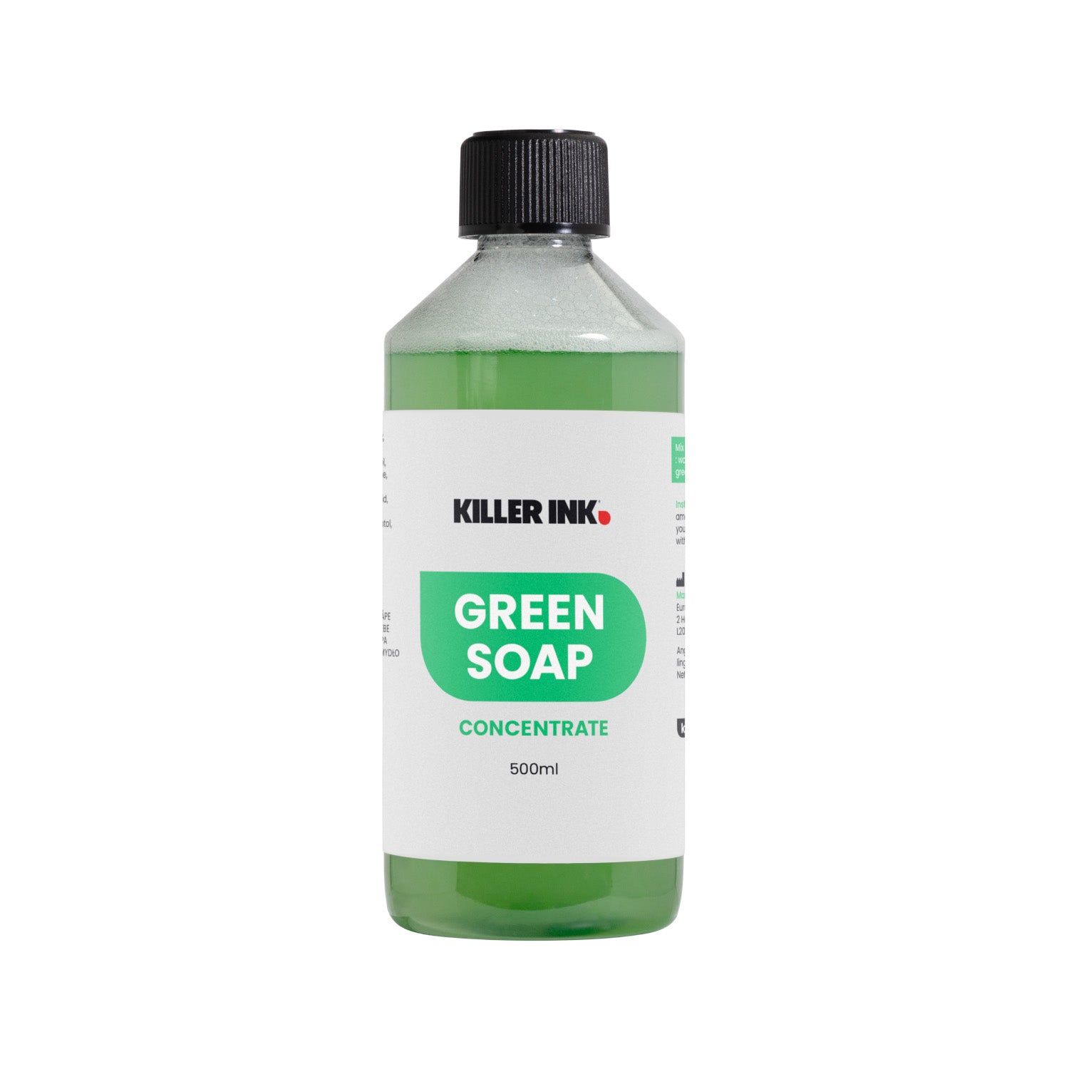 Bottle of Green Soap