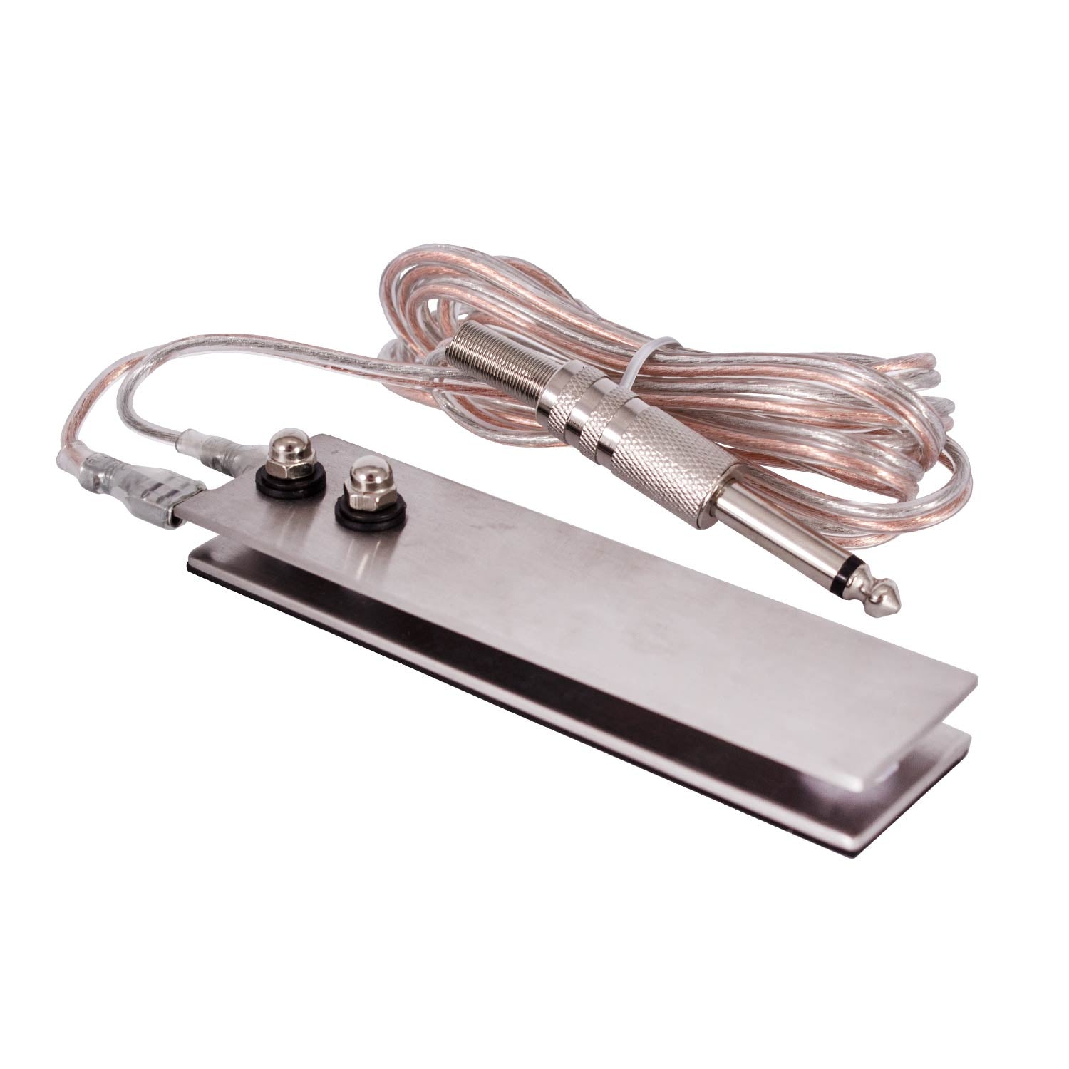 mini-stainless-steel-tattoo-foot-pedal-click-on-click-off image 1