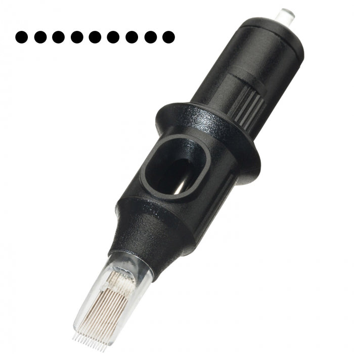 Box mit 20 Cheyenne Safety Flat Needles Cartridges