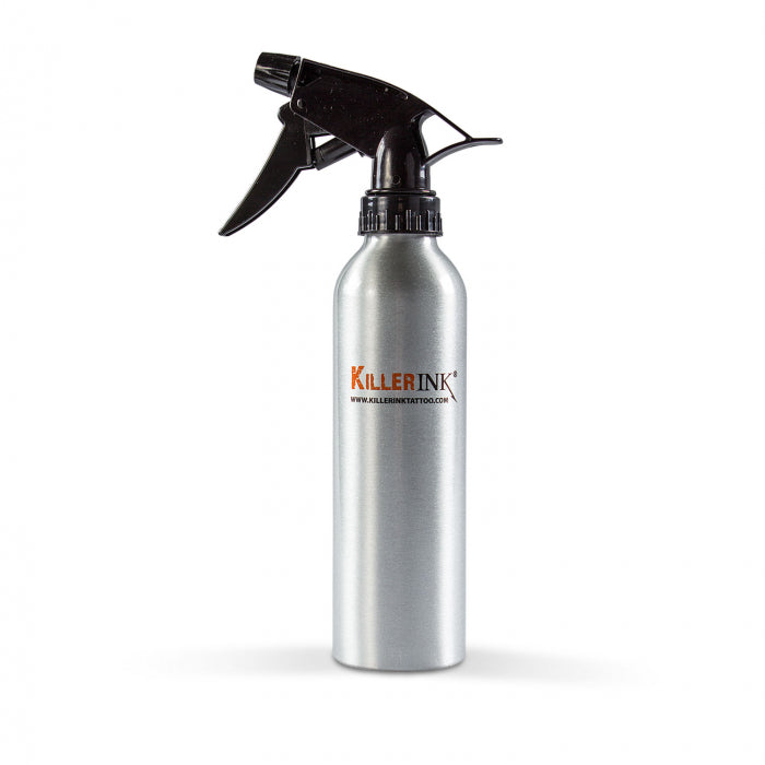 Killer Ink Alu 250ml Spray Bottle for Tattoo Studios