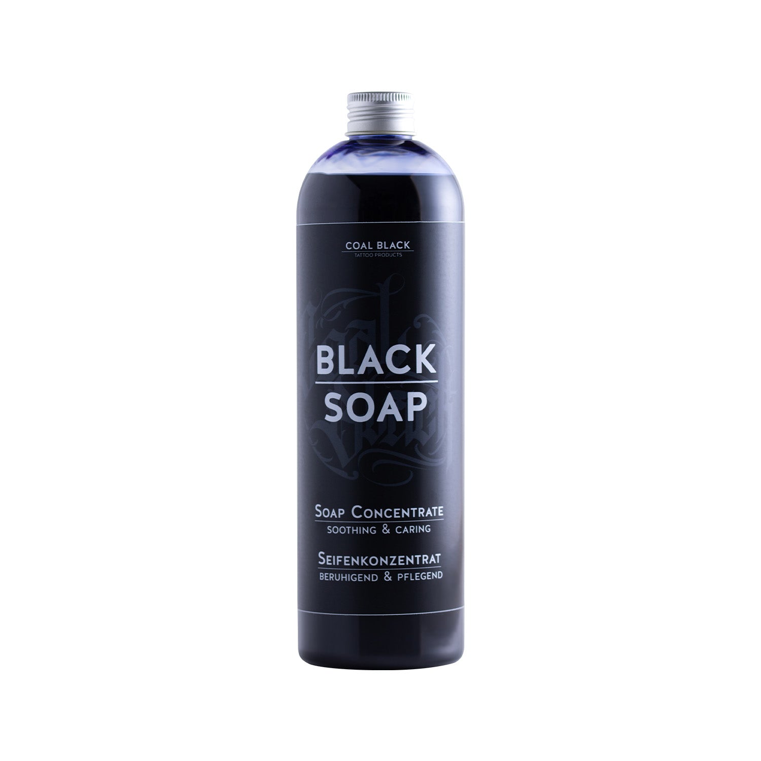 Coal Black Black Soap Concentrate 500ml - Professional Tattoo Accessory