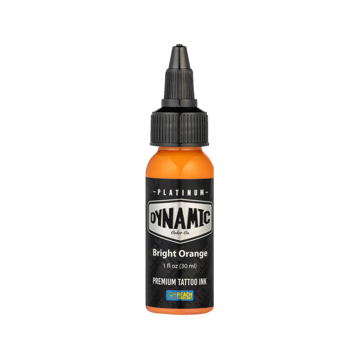 Dynamic Platinum Bright Orange Tattoo Ink 30ml