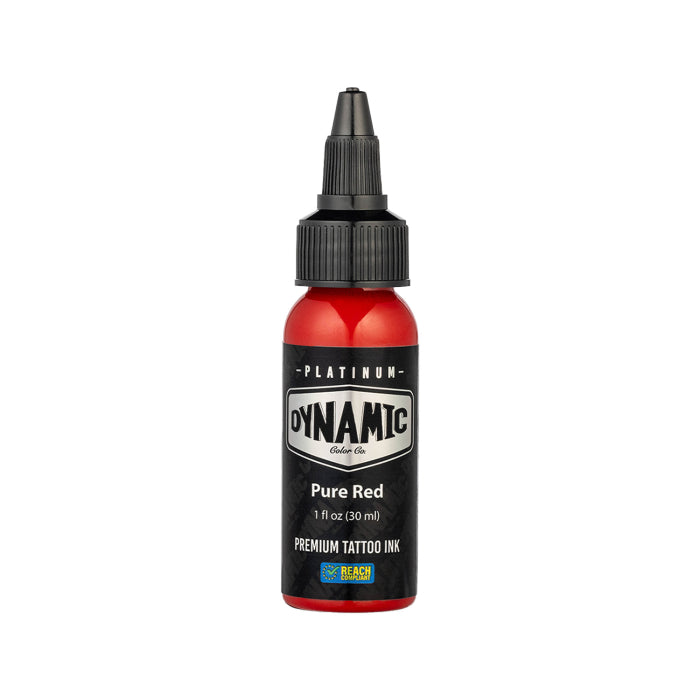 Dynamic Platinum Pure Red Tattoo Ink 30 ml
