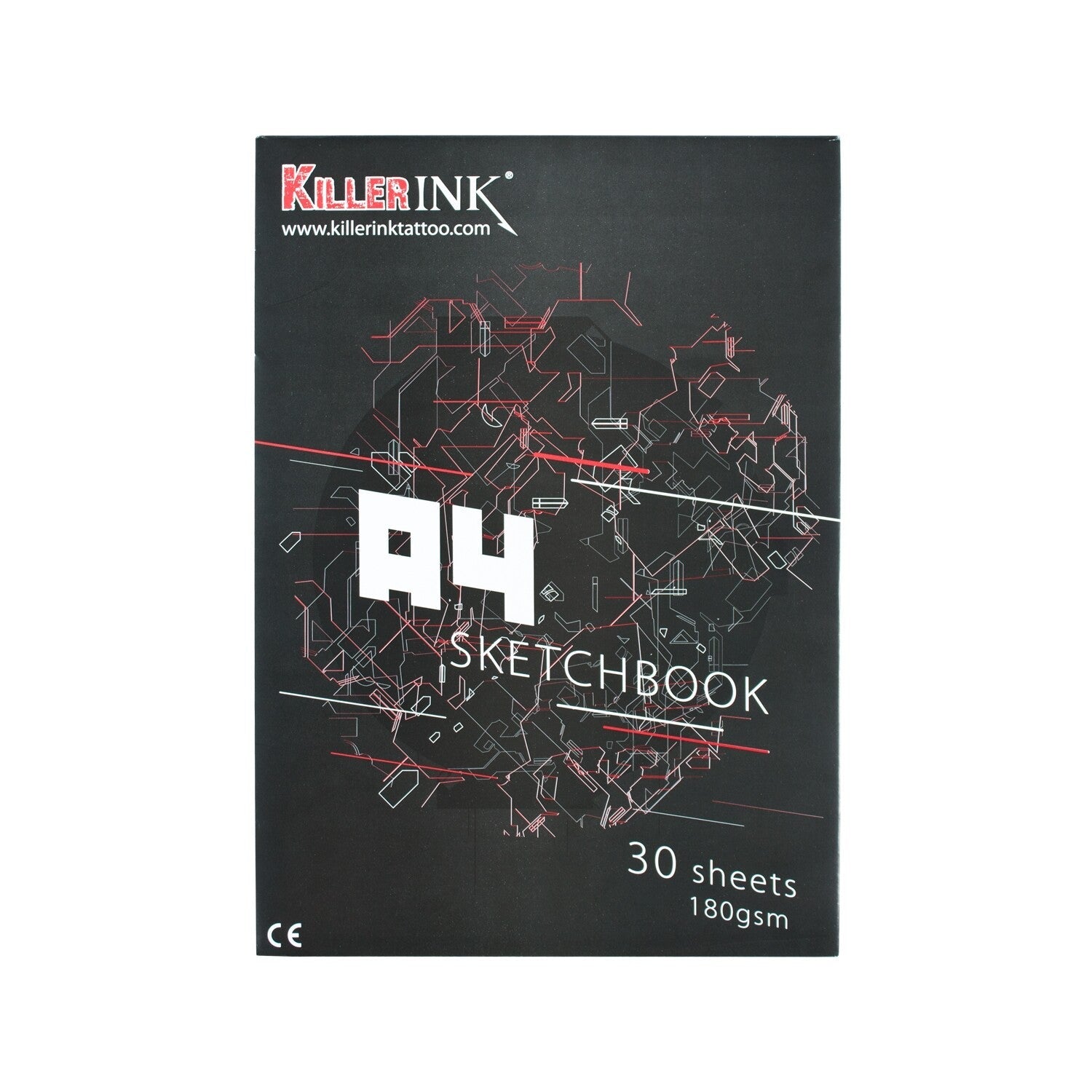 Killer Ink 180GSM Artist Sketch Pad A3/A4 - 30 Sheets