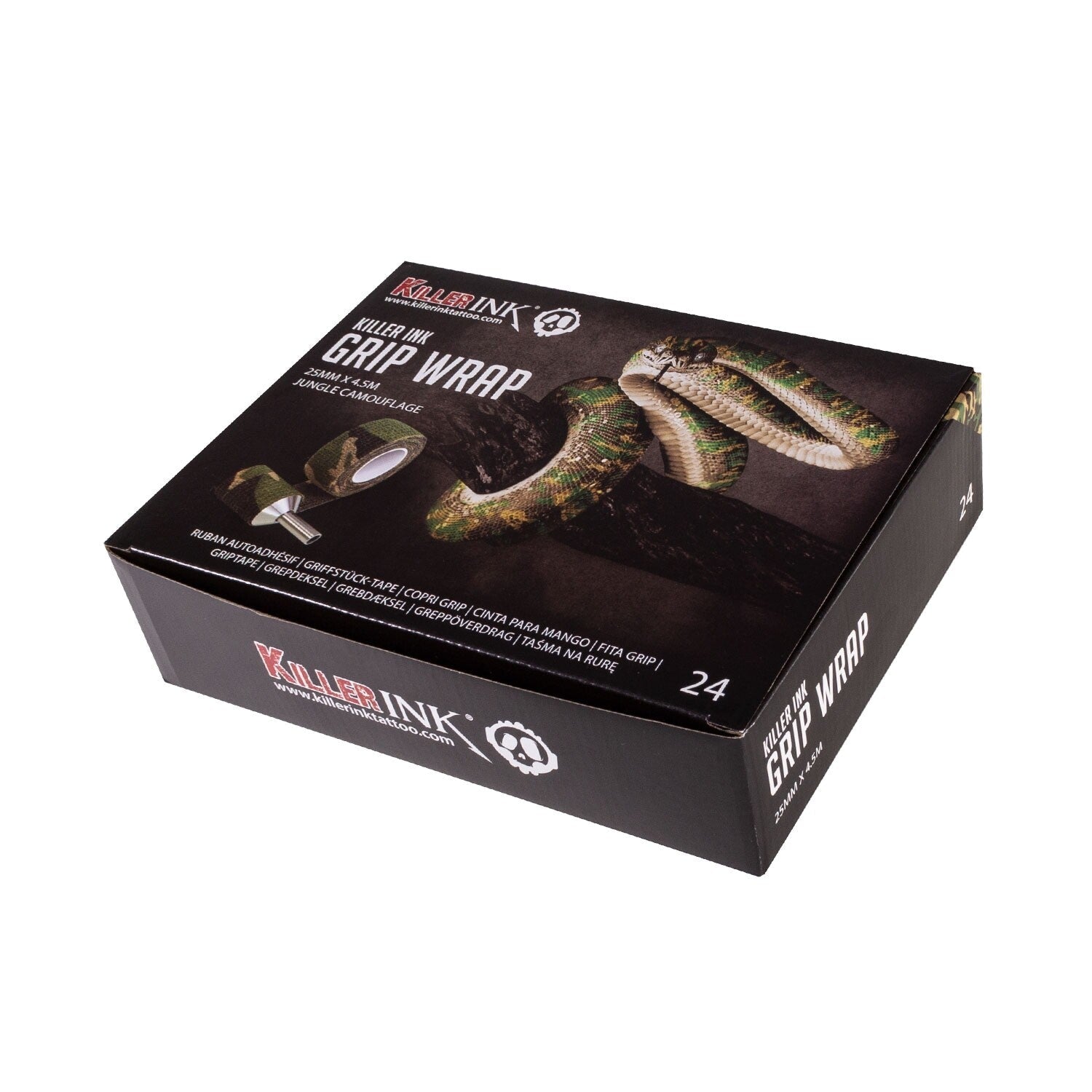 Killer Ink Jungle Camo Grip Wrap 25mmx4.5m