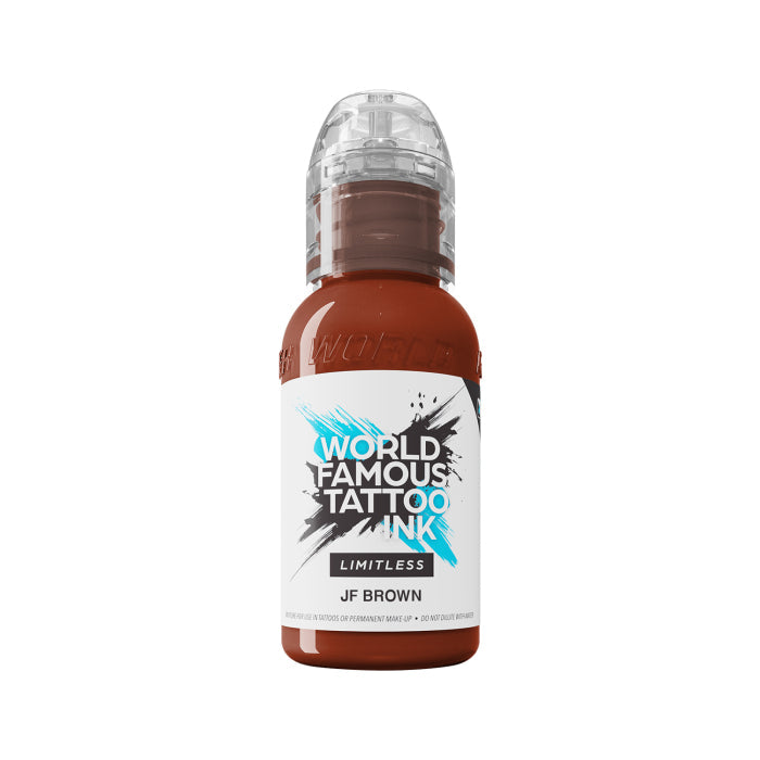 World Famous Limitless JF Brown Tattoo Ink 30ml