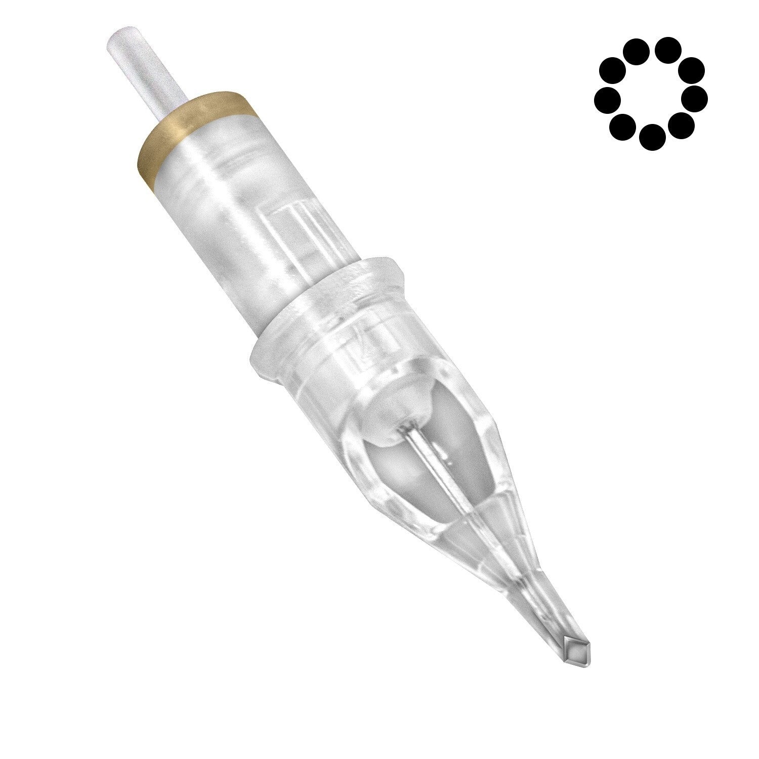 Magic Moon 0.35mm Diamond Round Shader Cartridges - Box of 20