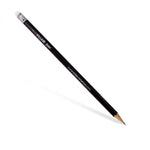 Box of 10 Professional HB Pencils with Eraser