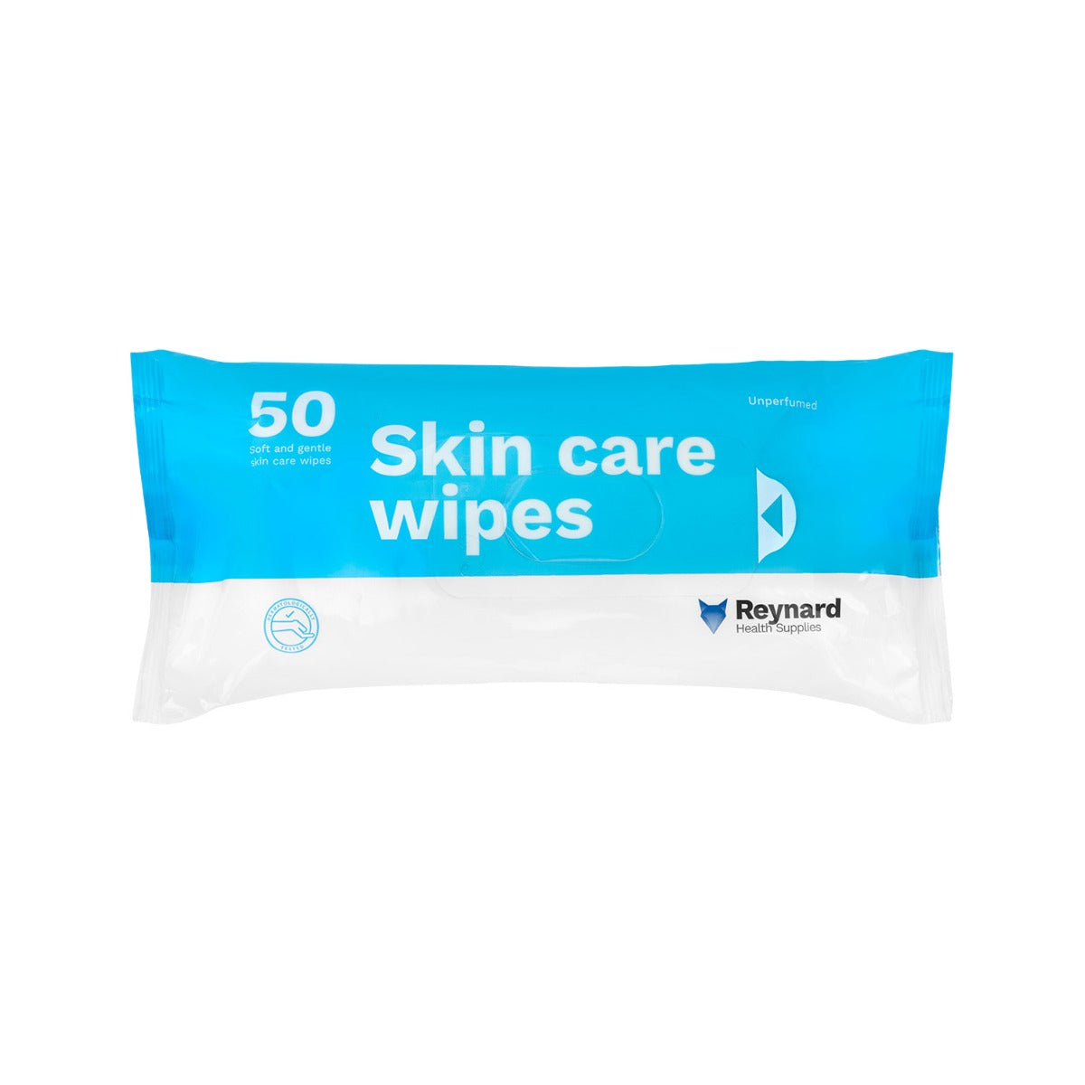 Pack of 50 Dermatologically-Tested Skin Care Wipes