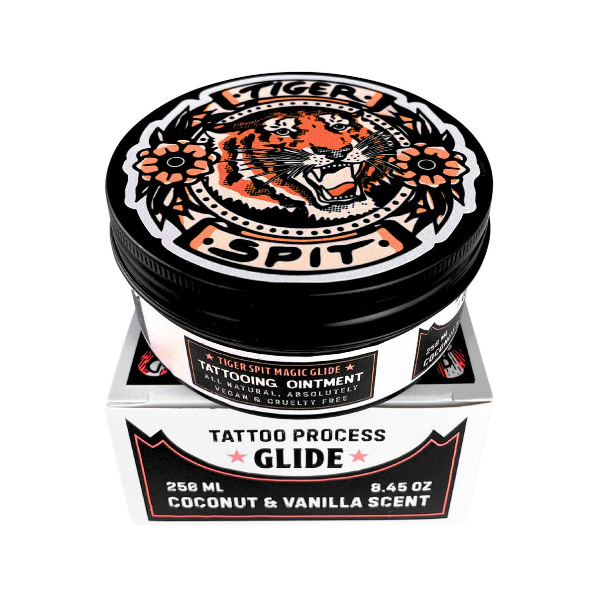 Tiger Spit Tattoo Glide 250ml - Skin Soothing Formula