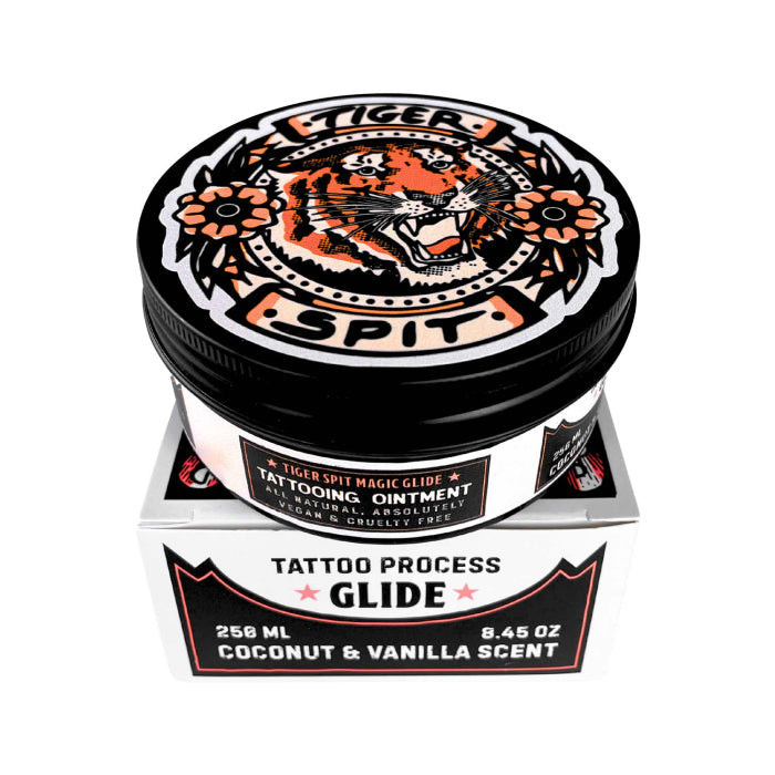 Tiger Spit Tattoo Glide 250ml - Skin Soothing Formula