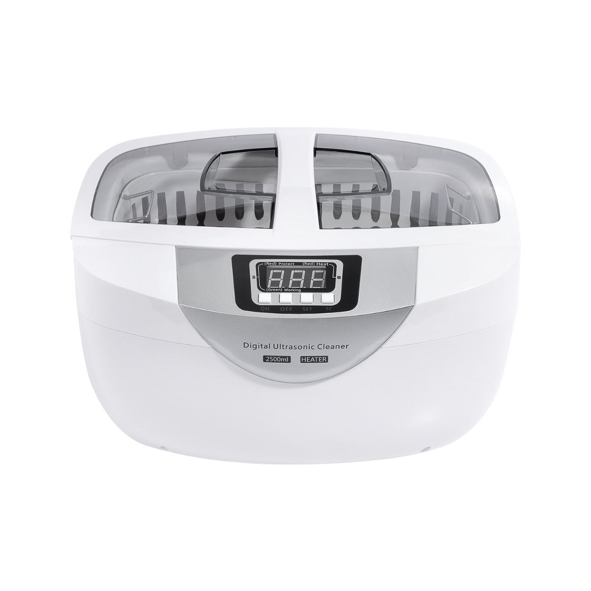 Ultrasonic Cleaner 2.5L with UK Adaptor for Tattoo Equipment