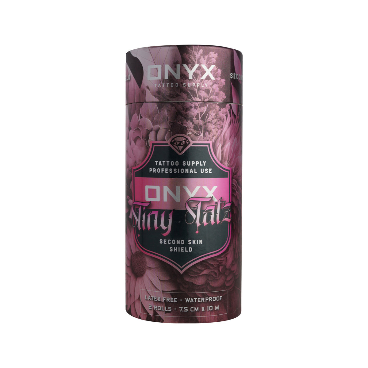Onyx Tattoo-Schutzfolie - Tiny Tatz - 2 Rollen 7,5cm x 10m