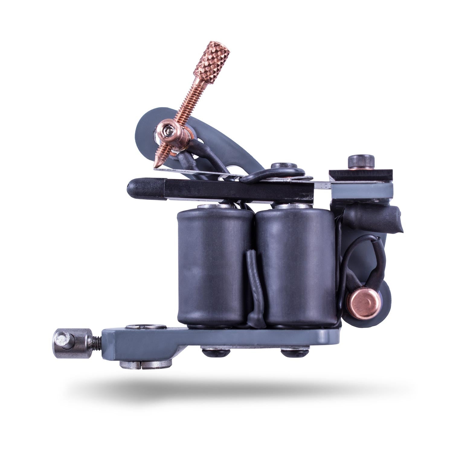 original-micky-bee-gun-metal-grey-lightning-tattoo-machine-colour-shader image 2