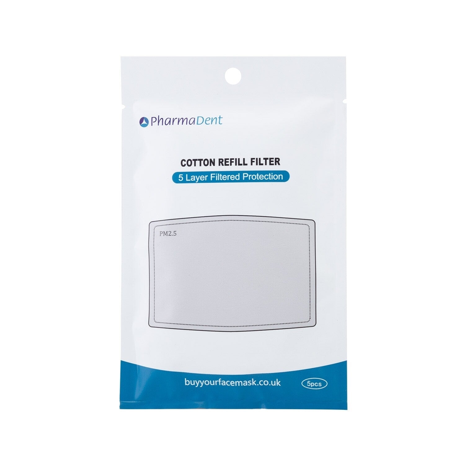 pharmadent-pm2-5-cotton-refill-filters-for-face-masks image 2