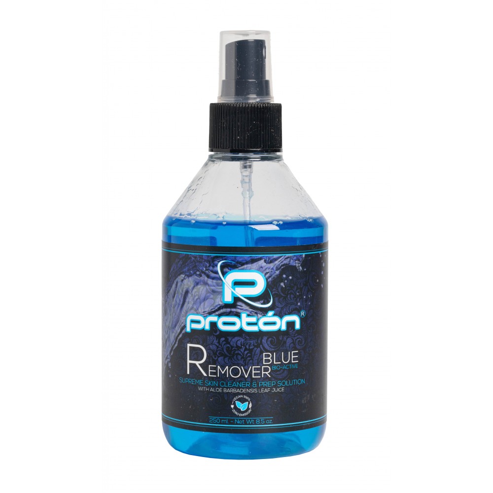 Proton Stencil Remover and Skin Cleanser Blue 250 ml