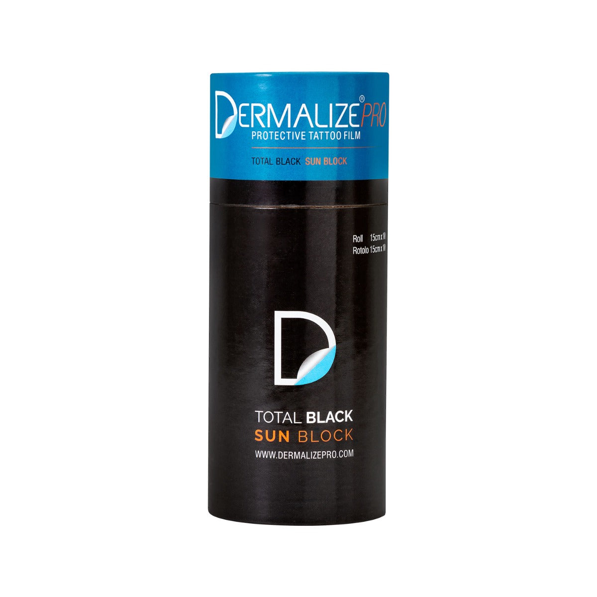 roll-of-dermalize-pro-total-black-sun-block-protective-tattoo-film-15-cm-x-10-m image 1
